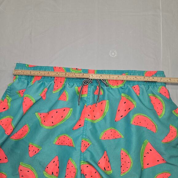 Arizona Jeans Mens XL Swim Trunks Suit Watermelon All Over Print Vacation Beach - Picture 8 of 13